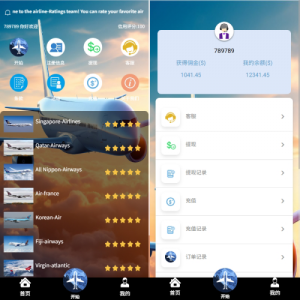海外航空抢单刷单系统/打针/提现限制/多语言刷单
